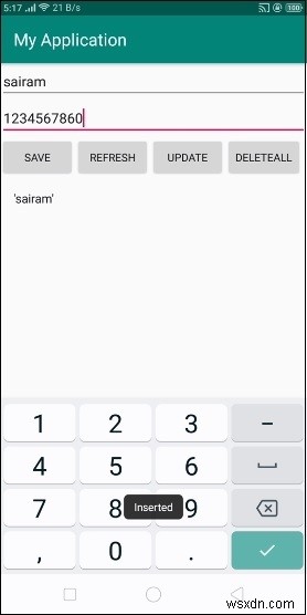 Android sqlite에서 따옴표()를 사용하는 방법은 무엇입니까? 