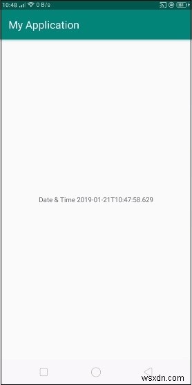 LocalDateTime API 클래스를 사용하여 Android에서 현지 시간과 날짜를 얻는 방법은 무엇입니까? 