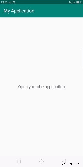 Android YouTube 앱이 의도에서 비디오를 재생하는 방법 