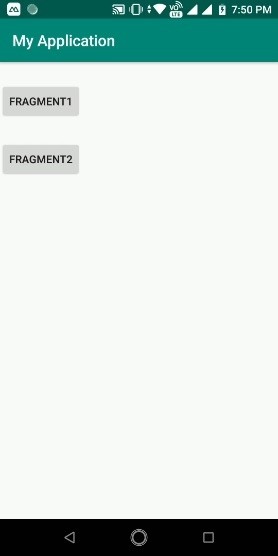 Android Studio의 예제가 있는 Fragment Tutorial? 