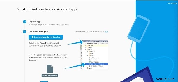 Android 애플리케이션용 Firebase 계정을 만드는 방법은 무엇입니까? 