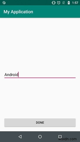 Android에서 이전 활동으로 데이터를 보내는 방법은 무엇입니까? 