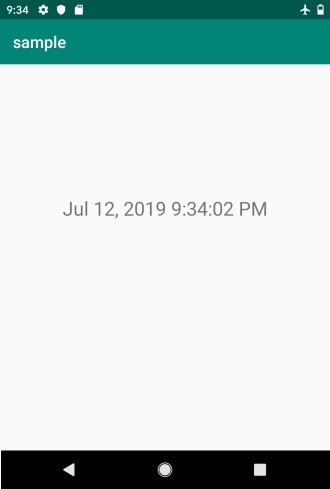 Android 애플리케이션에서 현재 날짜와 시간을 어떻게 표시합니까? 