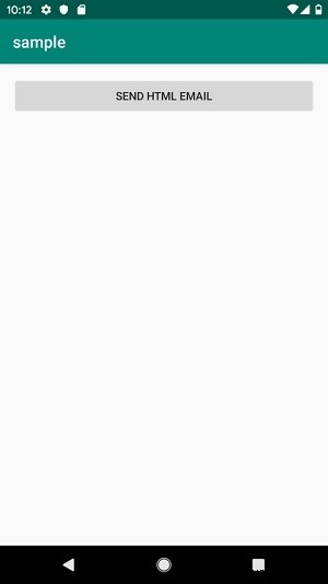 Android 앱을 사용하여 HTML 이메일을 보내는 방법은 무엇입니까? 