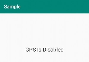 Android에서 프로그래밍 방식으로 GPS를 활성화/비활성화하는 방법은 무엇입니까? 