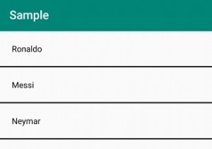 Android에서 ArrayAdapter를 사용하여 간단한 ListView를 만드는 방법은 무엇입니까? 