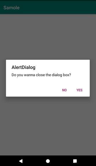 Android에서 대화 상자 외부를 클릭하여 대화 상자를 닫는 방법은 무엇입니까? 