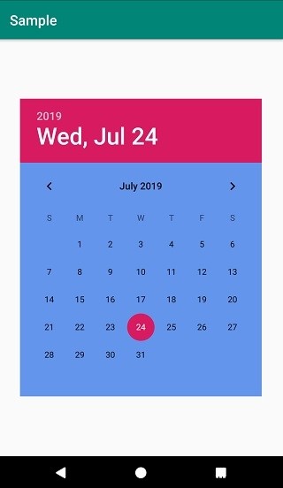 Android에서 DatePicker 대화 상자 색상을 변경하는 방법은 무엇입니까? 