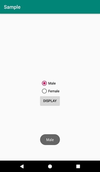 Android에서 라디오 버튼을 사용하는 방법은 무엇입니까? 