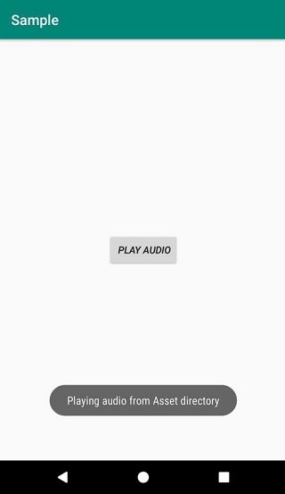 Android의 자산 디렉토리에서 오디오 파일을 재생하는 방법은 무엇입니까? 