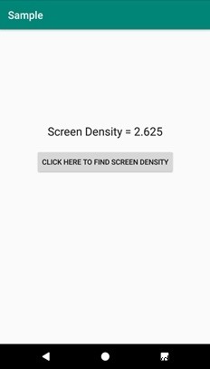 Android에서 프로그래밍 방식으로 화면 DPI를 얻는 방법은 무엇입니까? 