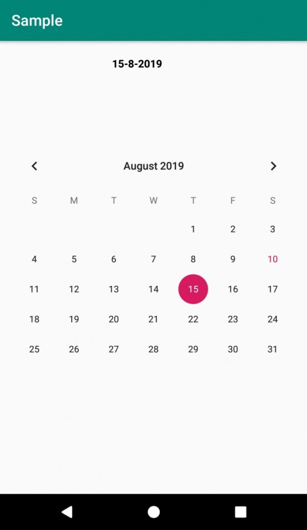 Android 앱에서 calendarView 클래스를 사용하여 캘린더 위젯을 사용하는 방법은 무엇입니까? 