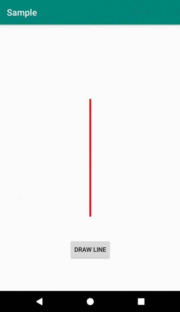 Android에서 선을 그리는 방법은 무엇입니까? 