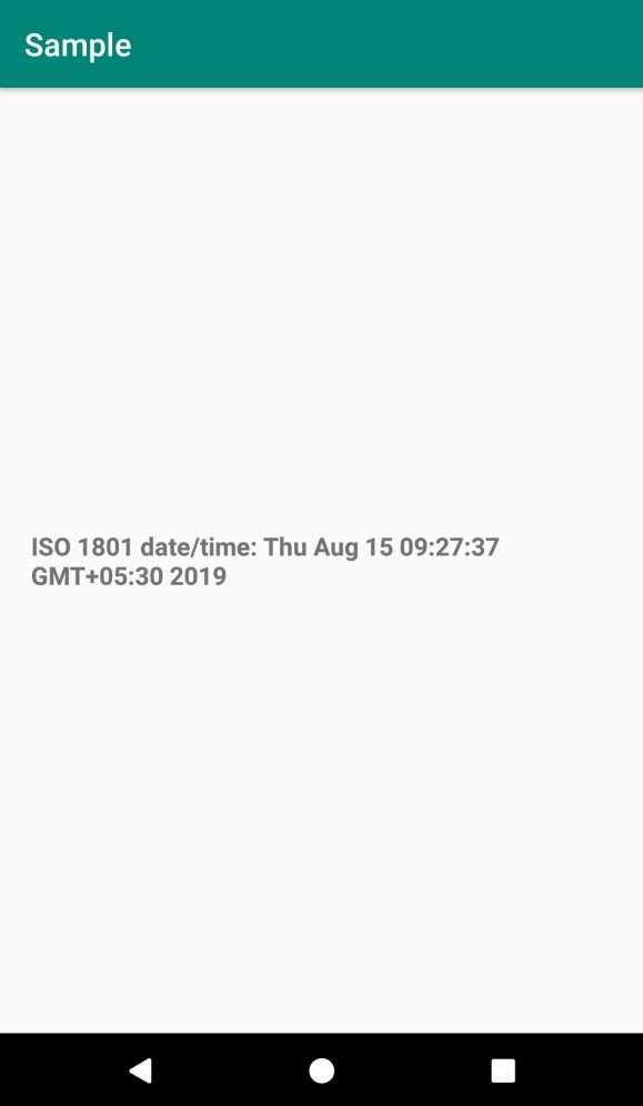 Android에서 ISO 8601 문자열을 날짜/시간 개체로 변환하는 방법은 무엇입니까? 