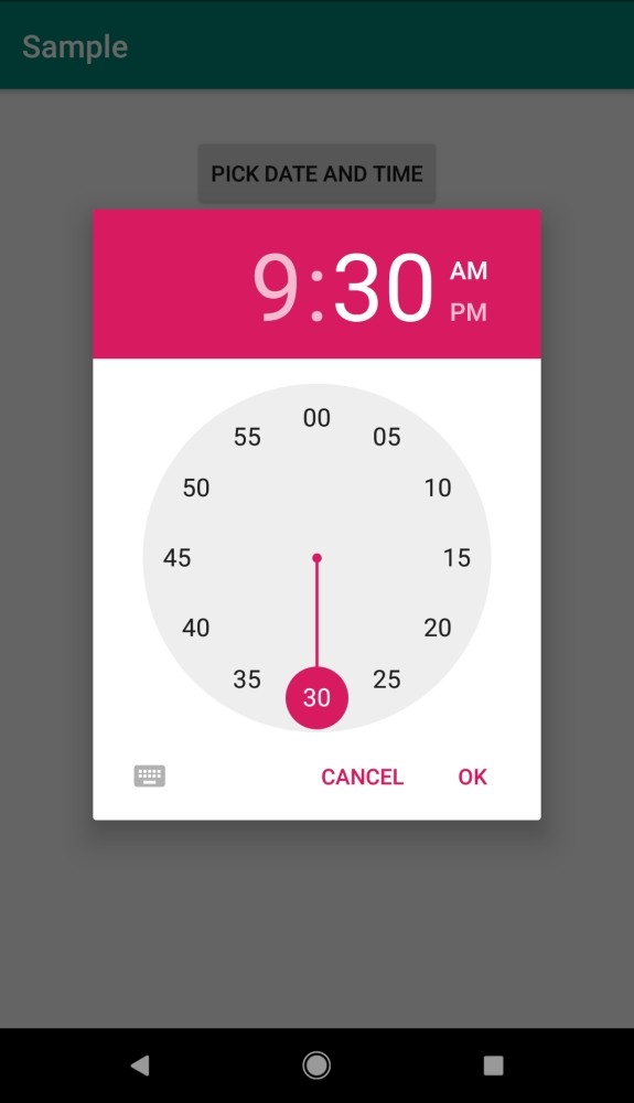 Android에서 날짜 시간 선택기를 사용하는 방법은 무엇입니까? 