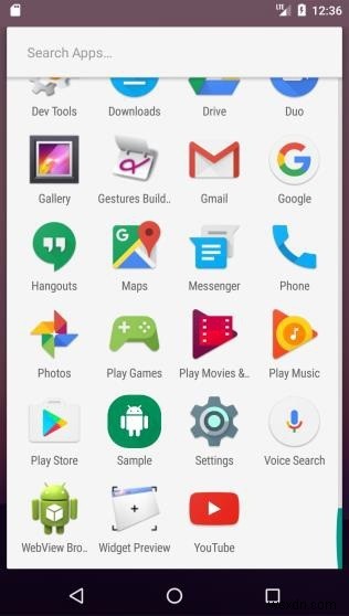 내 Android 애플리케이션의 아이콘을 어떻게 설정합니까? 