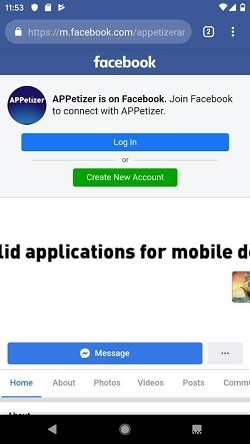 Android 앱에서 Facebook 페이지를 여는 방법은 무엇입니까? 