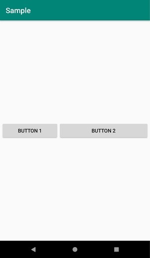 Java 코드에서 동적으로 Android의 버튼에 대한 속성 layout_weight 값을 설정하는 방법은 무엇입니까? 