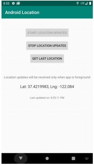 Android GPS, 위치 관리자 튜토리얼 