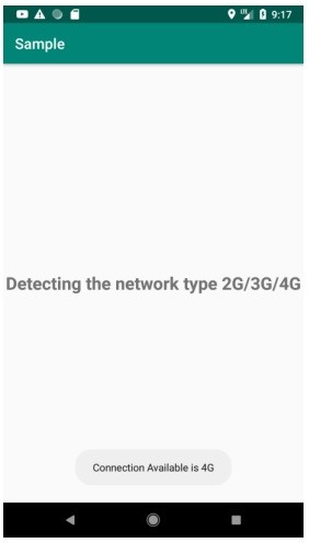 Android에서 네트워크 유형(2G, 3G 또는 4G)인지 확인하는 방법은 무엇입니까? 