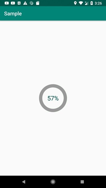 Android에서 Circle 사용자 정의 진행률 표시줄을 만드는 방법은 무엇입니까? 
