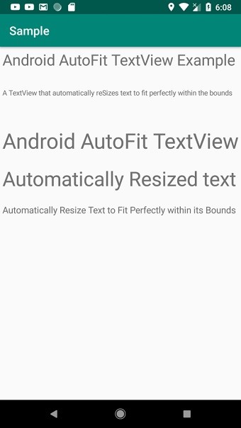 Android에서 경계 내에 맞게 TextView 텍스트의 크기를 자동으로 조정하는 가장 좋은 방법은 무엇입니까? 