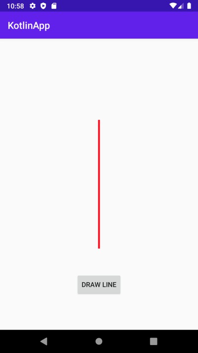 Kotlin을 사용하여 Android에서 선을 그리는 방법은 무엇입니까? 