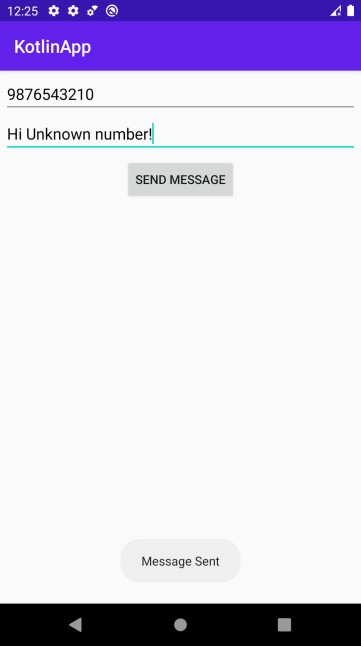 Kotlin을 사용하여 Android의 듀얼 SIM 모바일에서 SMSmanager를 사용하여 SMS를 보내는 방법은 무엇입니까? 