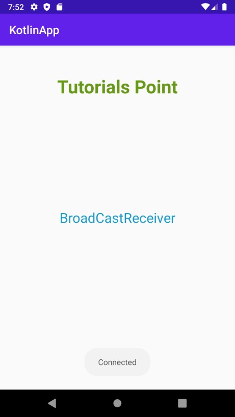 Kotlin을 사용하여 Android에서 프로그래밍 방식으로 브로드캐스트 수신기를 등록하는 방법은 무엇입니까? 