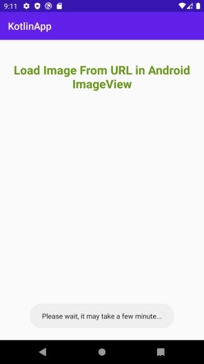 kotlin을 사용하여 Android에서 URL로 ImageView를 어떻게 로드합니까? 