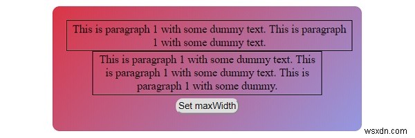 CSS의 max-width 속성 