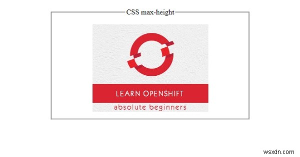 CSS의 max-height 속성 
