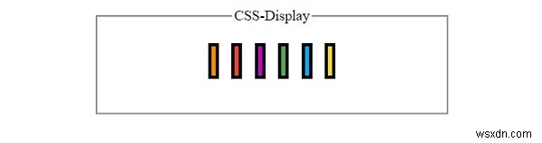 CSS에서 사용하여 속성 표시 