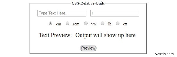 CSS 절대 및 상대 단위 