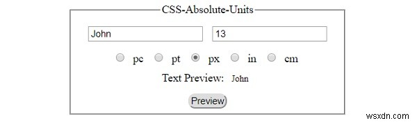 CSS 절대 및 상대 단위 