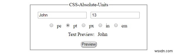 CSS 절대 및 상대 단위 