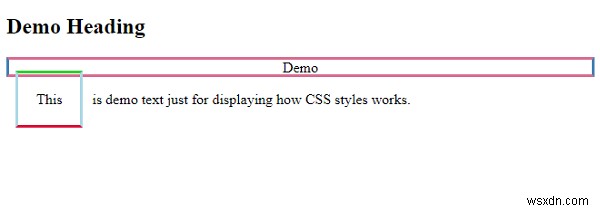 CSS의 border-color 속성 