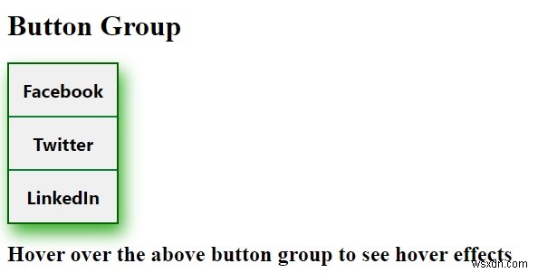CSS로 수직 버튼 그룹을 만드는 방법은 무엇입니까? 