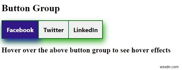 CSS로 버튼 그룹을 만드는 방법은 무엇입니까? 