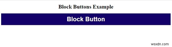 CSS로 블록 버튼(전체 너비)의 스타일을 지정하는 방법은 무엇입니까? 