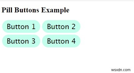 CSS로 알약 버튼을 만드는 방법은 무엇입니까? 