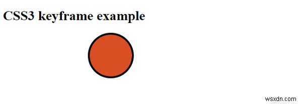 CSS3 키프레임 애니메이션을 만드는 방법은 무엇입니까? 