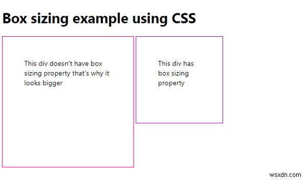 상자 크기 조정이 있는 CSS3 상자 너비 