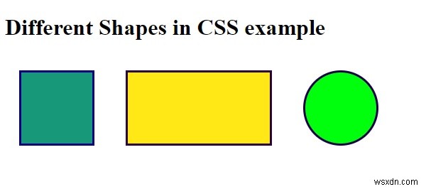 CSS로 다른 모양을 만드는 방법은 무엇입니까? 