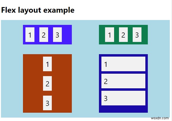 CSS3 유연한 상자 레이아웃 