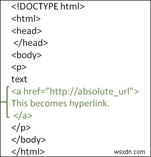 HTML에서 절대 URL을 사용하여 페이지를 연결하는 방법은 무엇입니까? 