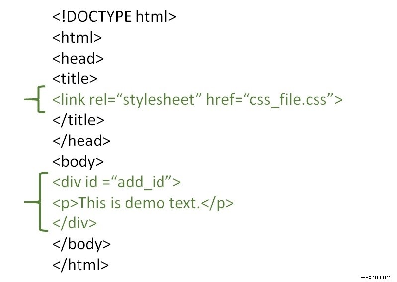 분할 태그  div 를 사용하여 HTML 요소의 스타일을 지정하는 방법은 무엇입니까? 