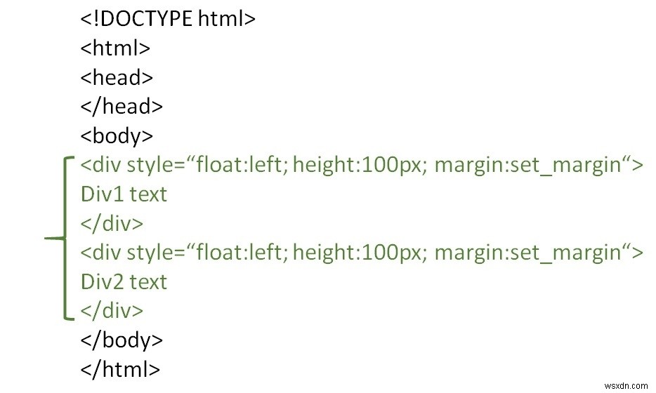 HTML에서 두 개의 분할  div 를 나란히 배치하는 방법은 무엇입니까? 