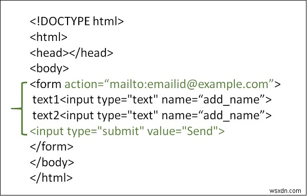 HTML 양식을 사용하여 이메일을 어떻게 보내나요? 