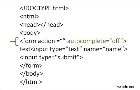 HTML에서 양식 자동 완성을 끄는 방법은 무엇입니까? 